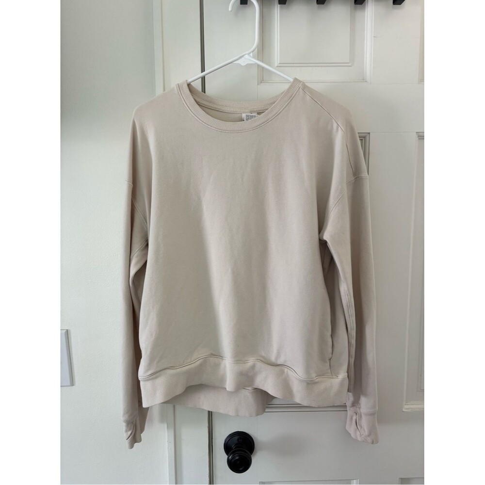 all in motion Beige Modal Athletic Sweater